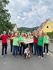 Foto Teilnahme am Umzug des 65. Weinfestes in Erlenbach